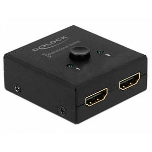 4043619640720 - Hdmi 2 - 1 Umschalter bidirektional 4K 60 Hz kompakt (64072) - Delock