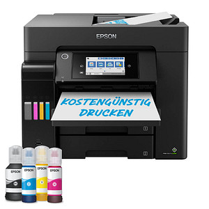 8715946734668 - EPSON EcoTank ET-5855 4 in 1 Tintenstrahl-Multifunktionsdrucker schwarz