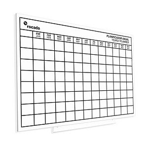 8427951664273 - Whiteboard Skin Planner Jahresrast 750 x 1150 cm weiß Stahl 8427951664273 - Whiteboard Skin Planner Jahresrast 750 x 1150 cm weiß Stahl