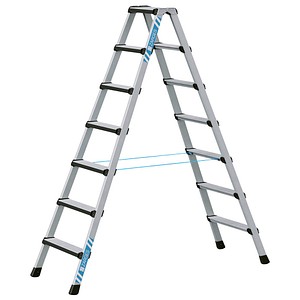 4003866414369 - Comfortstep b Stehleiter mit gepolsterter Stufen-Vorderkante 2x7 Stufen - Zarges