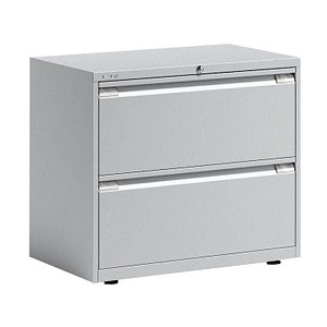 BISLEY Essentials Hängeregistraturschrank lichtgrau 2 Schubladen 80,0 x 47,0 x 69,3 cm