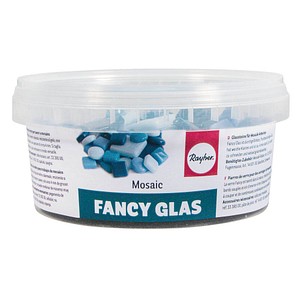 Mosaiksteine Fancy Glas blau 1 Pack