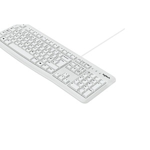 5099206031753 - Keyboard K120 for Business - Volle Größe (100%) - Kabelgebunden - USB - QWERTZ - Weiß 5099206031753 - Keyboard K120 for Business - Volle Größe (100%) - Kabelgebunden - USB - QWERTZ - Weiß