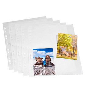 VELOFLEX Fotosichthüllen 10x15 cm transparent glasklar, 5 St.