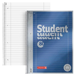 4003273322998 - Collegeblock Premium Student 27 liniert DIN A4 mit Randlinie (innen und außen) 5 St