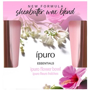 ipuro Duftkerze Flower Bowl  rosa Flower Bowl, 1 St.