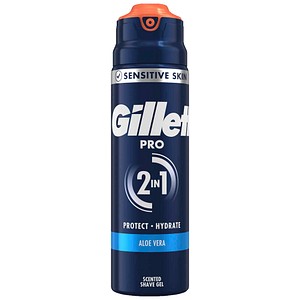 Gillette - Pro Sensitive - 2in1 Rasiergel - 200 ml