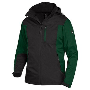 FHB® Herren Softshelljacke JANNIK grün Größe XL