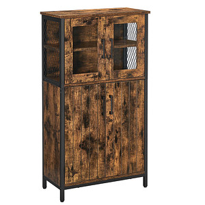 0194343025728 - Aktenschrank LSC260B01 braun 2 Fachböden 600 x 300 x 1080 cm 0194343025728 VASAGLE 0194343025728 - Aktenschrank LSC260B01 braun 2 Fachböden 600 x 300 x 1080 cm 0194343025728 VASAGLE