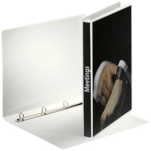 10 Esselte Präsentationsringbücher 4-Ringe weiß 3,0 cm DIN A4