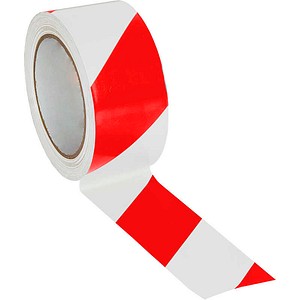 4052301037403 - Bodenmarkierungsband rot weiß 50 cm x 330 m