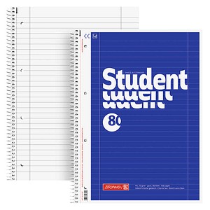 4003273410589 - Collegeblock Student liniert DIN A4 mit Rand 5 St