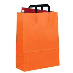 VP Papier-Tragetaschen Topcraft orange 32,0 x 42,0 cm, 50 St.