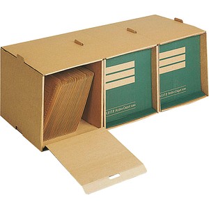 5 LEITZ Archivboxen Premium 6080 braun