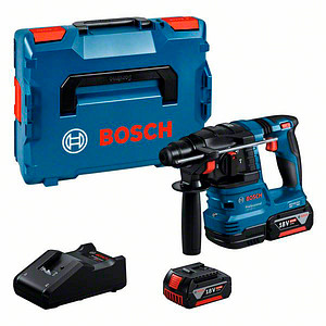 4053423242294 - AKTION BOSCH Professional GBH 18V-22 Akku-Bohrhammer-Set 180 V mit 2 Akkus mit Prämie nach Registrierung 4053423242294 - AKTION BOSCH Professional GBH 18V-22 Akku-Bohrhammer-Set 180 V mit 2 Akkus mit Prämie nach Registrierung