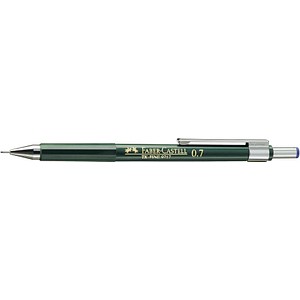 4005401367000 - Druckbleistift TK-FINE 9717 136700 Härte HB 07mm dunkelgrün mit Radiergummi 4005401367000 Faber-Castell