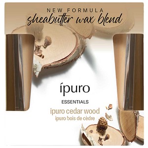 ipuro Duftkerze Cedar Wood  beige Zedernholz, 1 St.