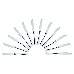 4250184423843 - 12 solex Messer Julia silber 4250184423843 solex 12 Stück
