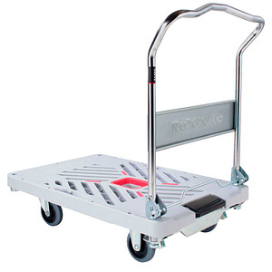 4260563729145 - Plattformwagen RuXXac Dandy bis 180 kg 2 Lenk- und 2 Bockrollen inkl Spannfix-Gummi mit Bremsen Polypropylen 4260563729145 - Plattformwagen RuXXac Dandy bis 180 kg 2 Lenk- und 2 Bockrollen inkl Spannfix-Gummi mit Bremsen Polypropylen