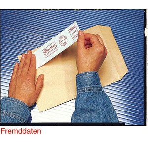 4004182034446 - Frankieretikett 132 x 45 mm (B x H) Papier weiß 500 Etik Pack 4004182034446 500 Stück
