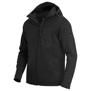 FHB® unisex Softshelljacke MAXIMILIAN schwarz Größe L