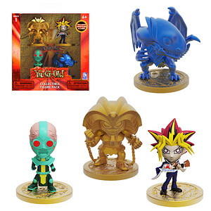 BOTI Yu-Gi-Oh! 38460 Yugi, Jinzo, Exodia & Blauäugiger weißer Drache Spielfiguren-Set