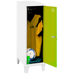 8425437120435 - Spind SIMONLOCKER DISM SINGLE weiß grün 8425437120435 1 Schließfach 300 x 500 x 1015 cm 8425437120435 Simonrack