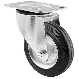 4001073009859 - Transportgeräte-Lenkrolle RO 6184 silber 4001073009859 WAGNER design yourself