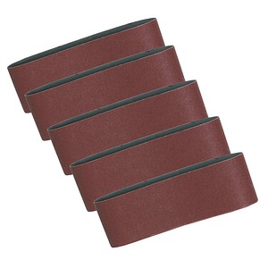 0088381972918 - sanding belt - for wood metal plastic non-ferrous metal steel paint ferrous metal lacquered wood - 5 pieces