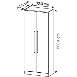 4032062127278 - Aktenschrank 7100 RE V7100 6 S RE buche silber 4 Fachböden 800 x 420 x 2004 cm 4032062127278 - Aktenschrank 7100 RE V7100 6 S RE buche silber 4 Fachböden 800 x 420 x 2004 cm