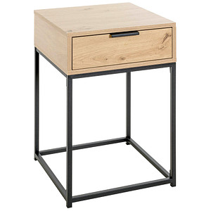 HAKU Möbel Konsole Nachttisch schwarz 40,0 x 40,0 x 60,0 cm