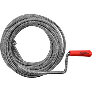 4035300021949 - CONNEX Rohrreinigungsspirale grau mit einer Kunststoffkurbel
