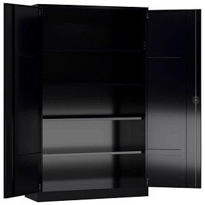 4061815549715 - Stahlschrank ClassiXL X-530379 tiefschwarz 1200 x 420 x 1945 cm aufgebaut 4061815549715 LÜLLMANN 4061815549715 - Stahlschrank ClassiXL X-530379 tiefschwarz 1200 x 420 x 1945 cm aufgebaut 4061815549715 LÜLLMANN