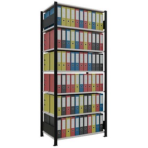 4004514237491 - Schwerlastregal MULTIplus 150 36049-S schwarz lichtgrau 1000 x 600 x 2300 cm