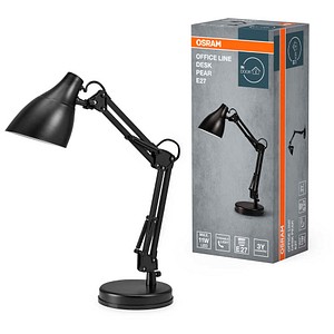 OSRAM Office Line Desk Pear E27 LED Tischlampe schwarz 11 W