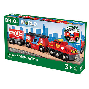 BRIO® Feuerwehr-Löschzug 33844 Spielzeugeisenbahnen