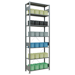 SCHULTE Regal MULTIplus150 12742 Grund 3.000x1.000x400mm 7Böden vz 4004514202642 SCHULTE