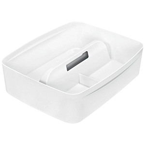 LEITZ MyBox Einsatz für Aufbewahrungsboxen 6,0 l perlweiß 37,5 x 30,7 x 10,1 cm