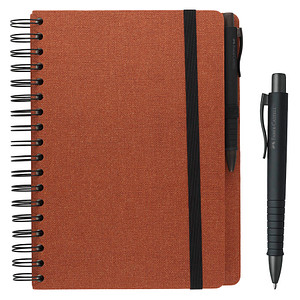 4005402015542 - Notizbuch 201554 sienna A5 blanko 100g 90 Blatt   180 Seiten 4005402015542 Faber-Castell