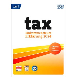 4011282005948 - tax 2025 (für das Steuerjahr 2024) Software Vollversion (Download-Link)