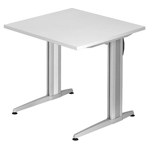 Sira Schreibtisch weiß rechteckig