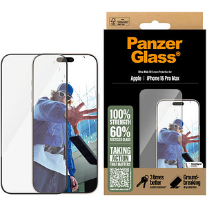 PanzerGlass™ Display-Schutzglas für Apple iPhone 16 Pro Max