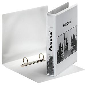 12 Esselte Präsentationsringbücher 2-Ringe weiß 4,6 cm DIN A5 hoch