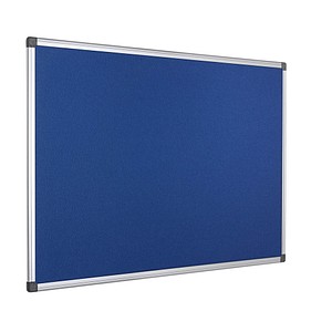 5603750354314 - Pinnwand MAYA FA0243170 60x45cm Filz Aluminiumrahmen blau 5603750354314 Bi-Office