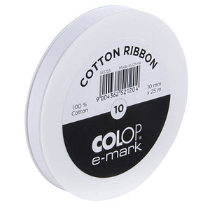 COLOP e-mark Textilband für Elektrostempel 10,0 mm x 25,0 m, 1 St.