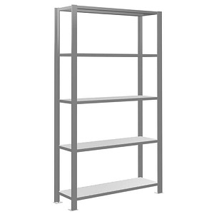 Schwerlastregal silber