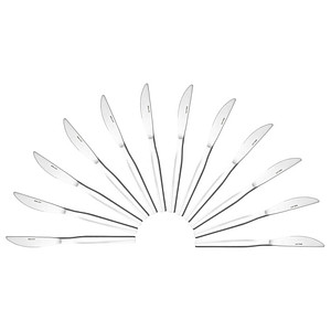 4250184431848 - 12 solex Messer Skai silber 4250184431848 solex 12 Stück