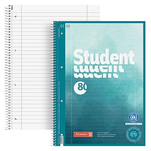 4061947153491 - Collegeblock Premium Student Recycling 27 liniert DIN A4 mit Randlinie (innen und außen) 5 St