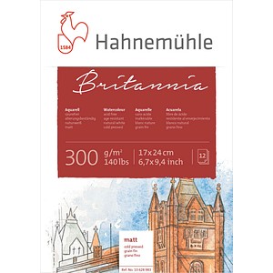 4011367289836 - 10 628 983 17x24cm Aquarellblock 300g 12BL 4011367289836 HAHNEMÜHLE 4011367289836 - 10 628 983 17x24cm Aquarellblock 300g 12BL 4011367289836 HAHNEMÜHLE