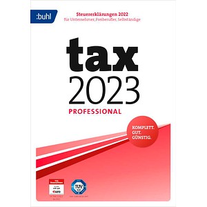 4011282004828 - tax 2023 Professional (für das Steuerjahr 2022) Software Vollversion (Download-Link)